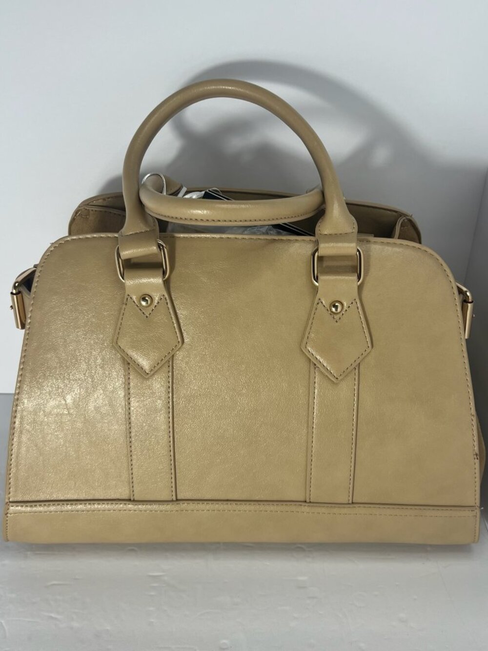La Terre Structured Dome Satchel / Boston Bag